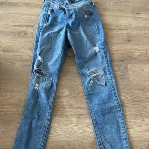 WOMENS rockstar super skinny high rise jeans